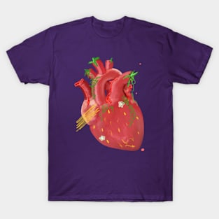 Strawberry heart T-Shirt